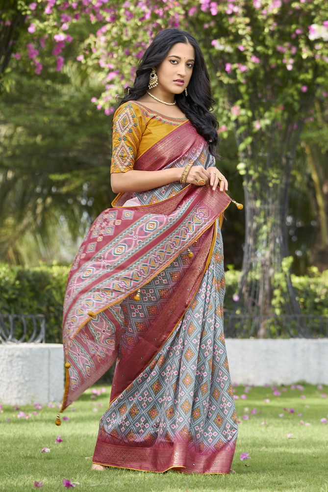 Manohari Hit Colour 40 Dola Silk Printed Sarees Catalog
